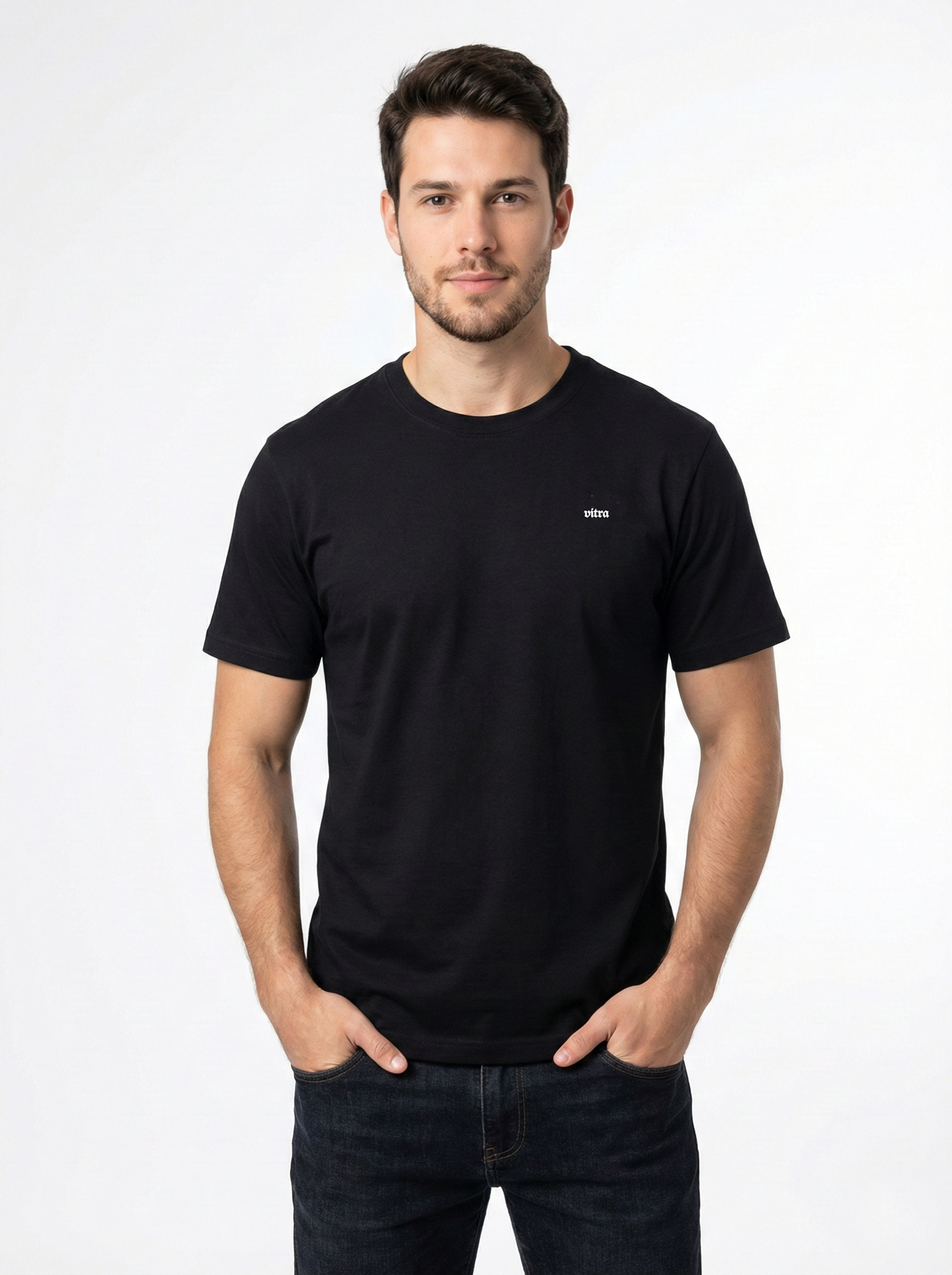 Camiseta Premium Vitral - Jesus Cristo