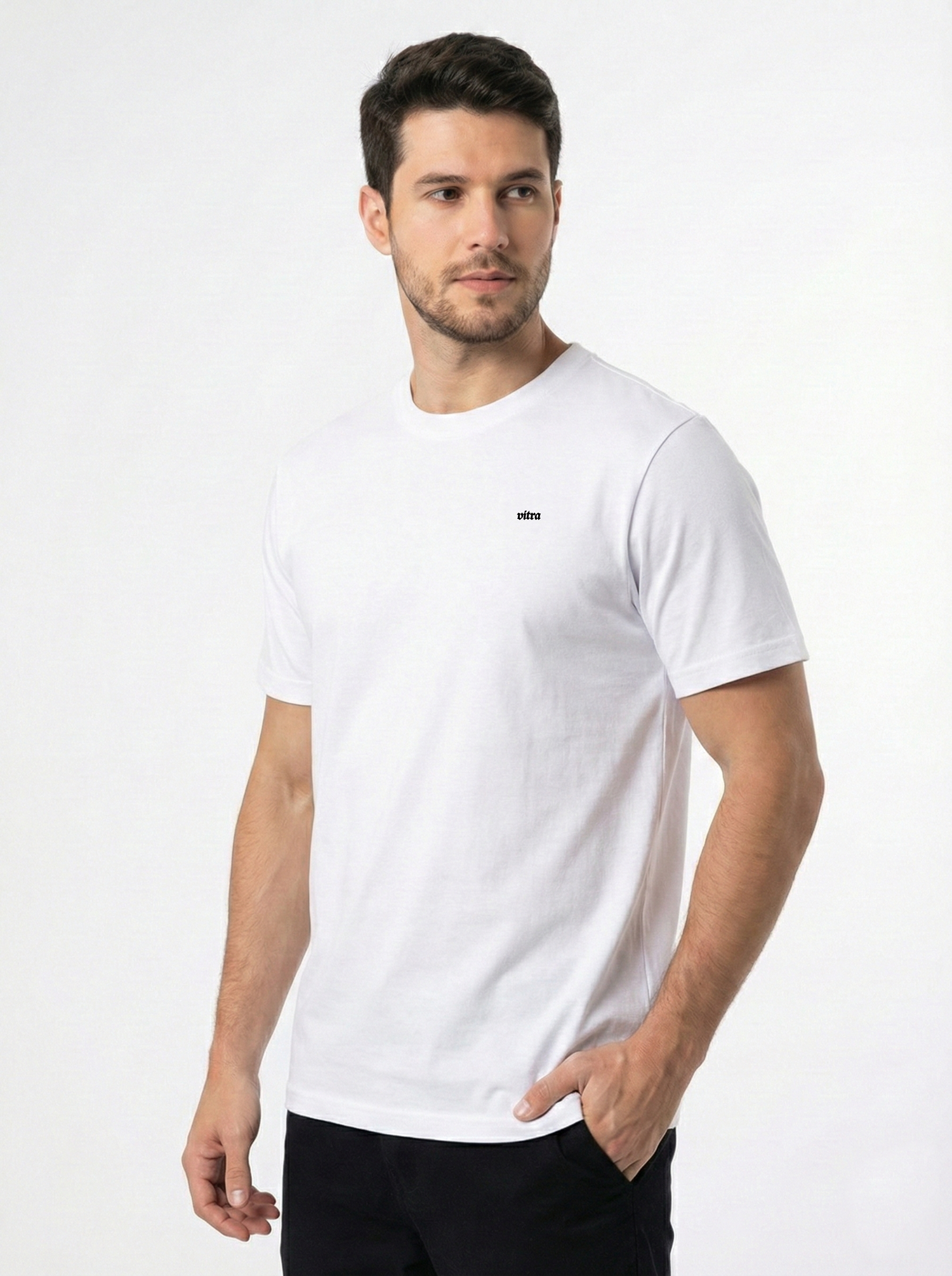 Camiseta Premium Vitral - Jesus Cristo