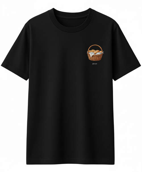 Camisa Oversized Premium Passagens Pão e Peixe - Jo 6:9