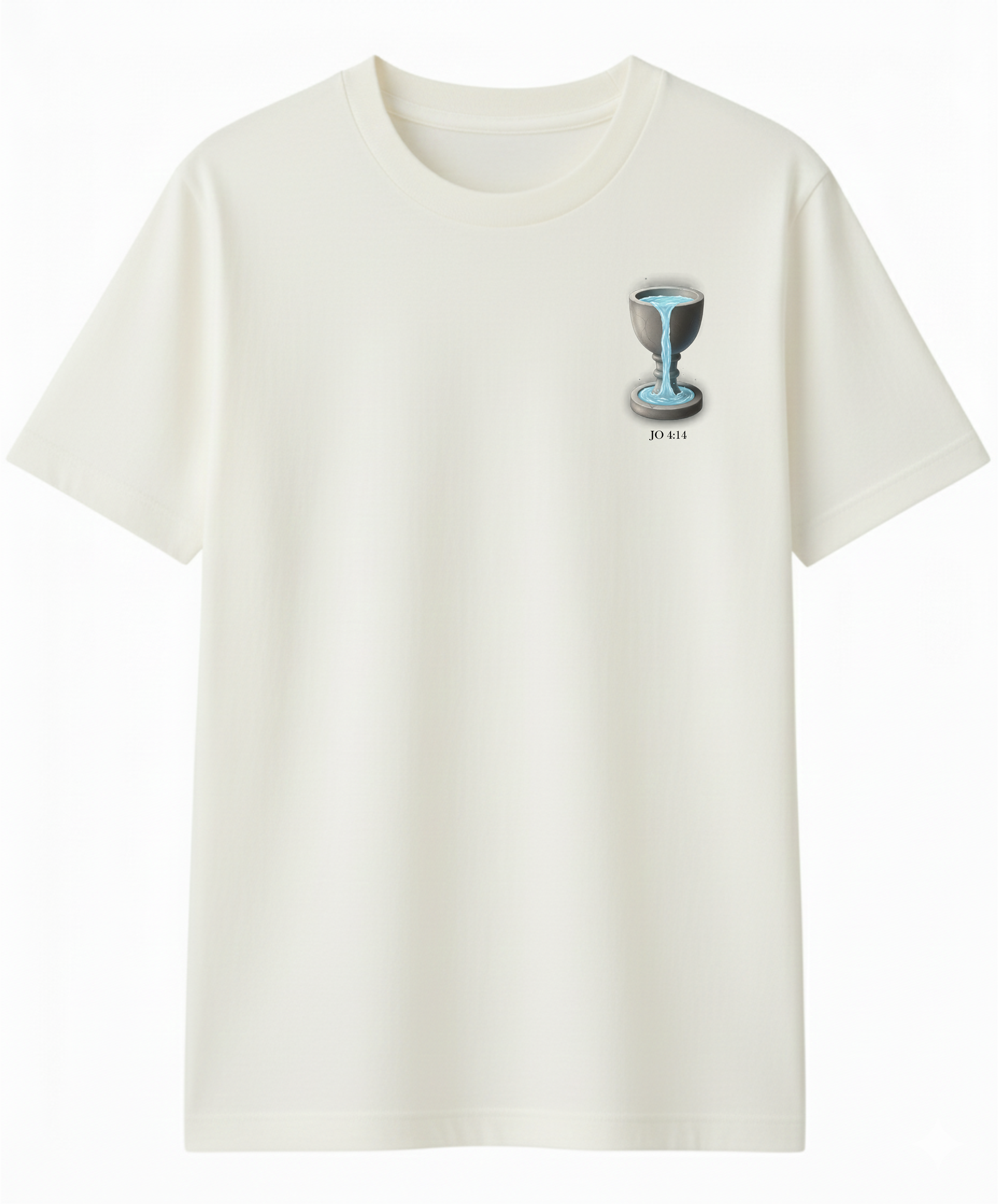 Camisa Oversized Premium Passagens Fonte de Água - João 4:14