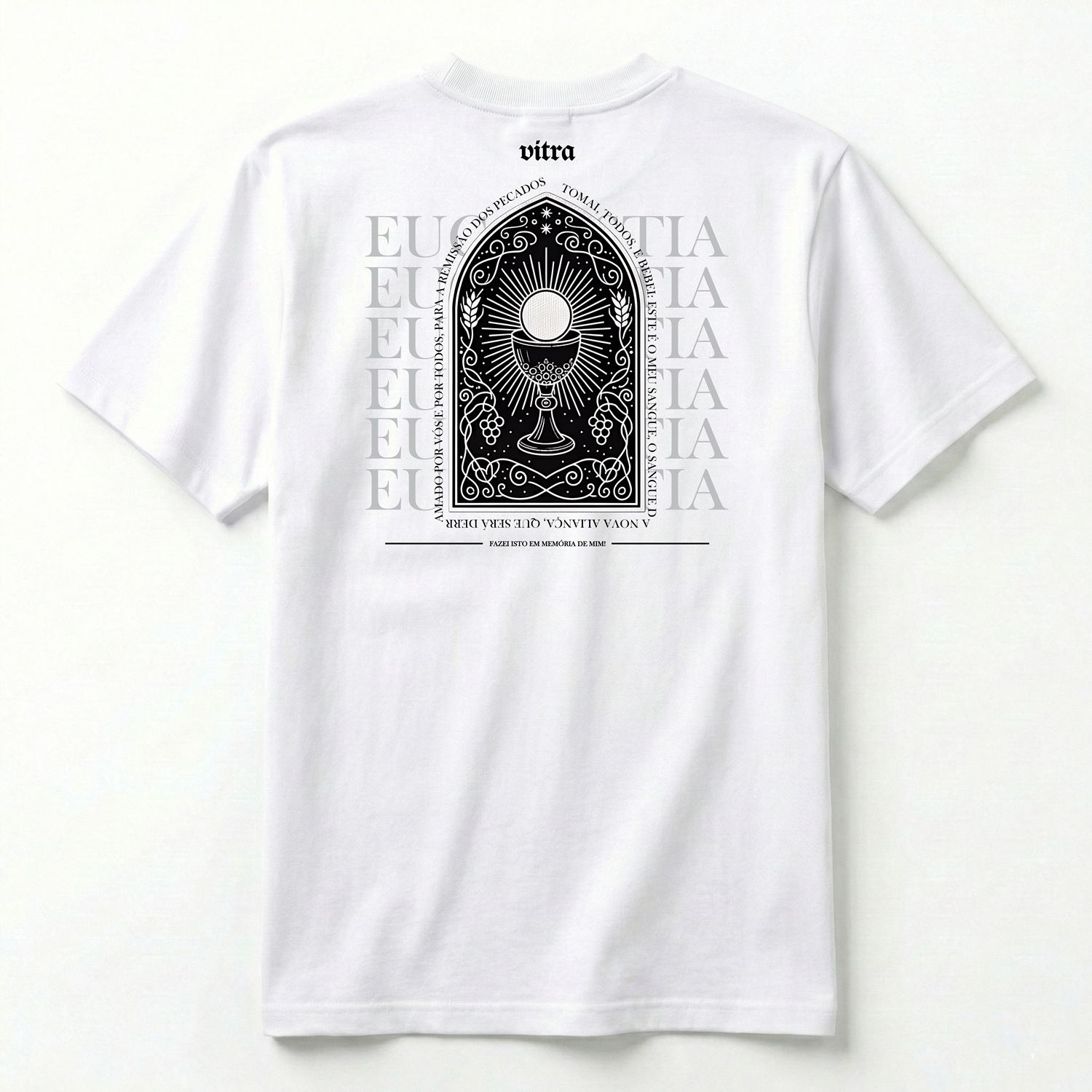 Camiseta Premium Vitral - Eucaristia
