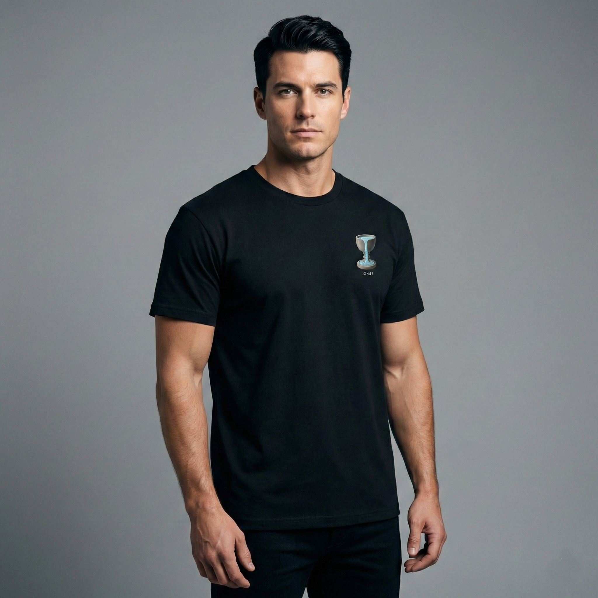 Camiseta Premium Passagens Fonte de Água - João 4:14