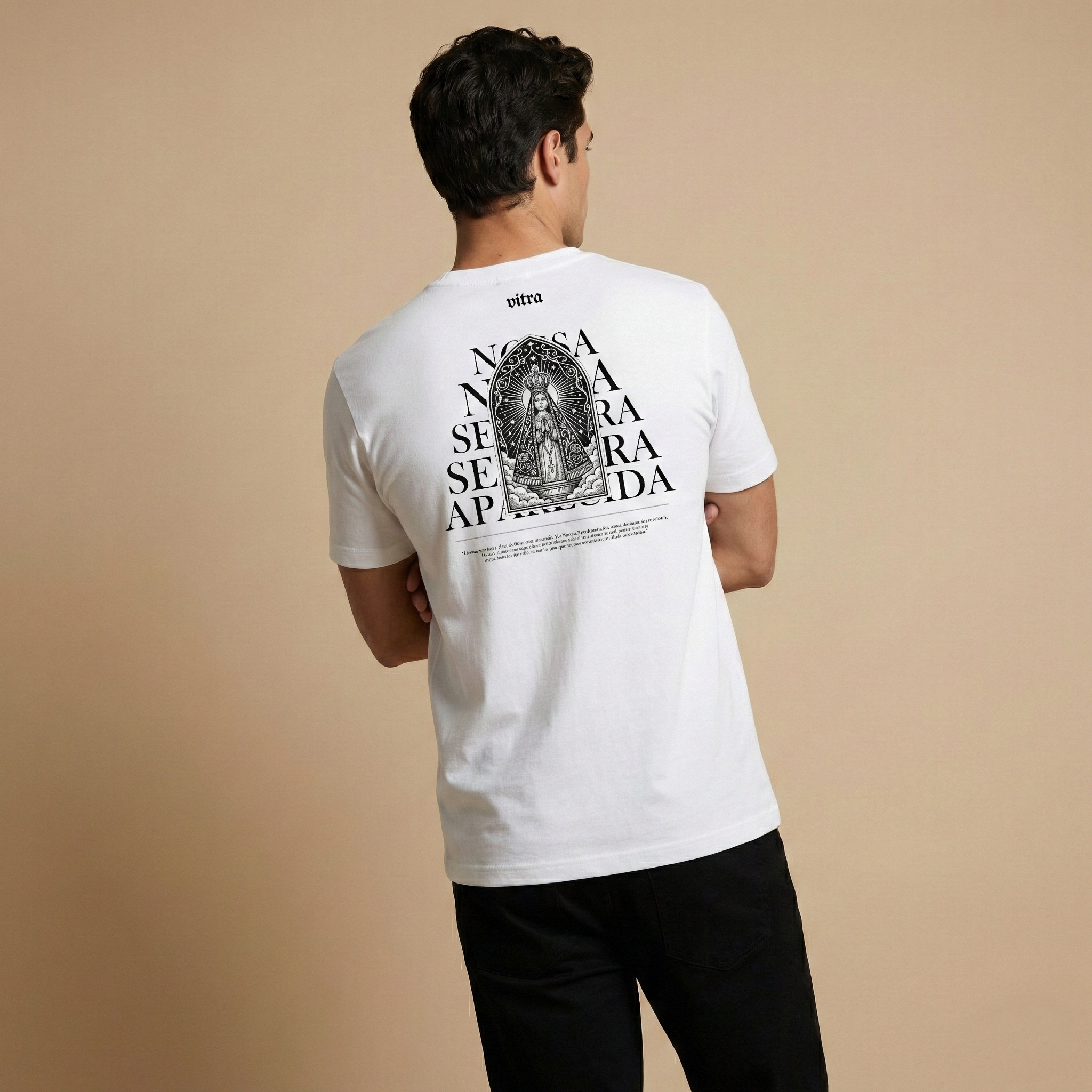 Camiseta Premium Vitral - Nossa Senhora Aparecida