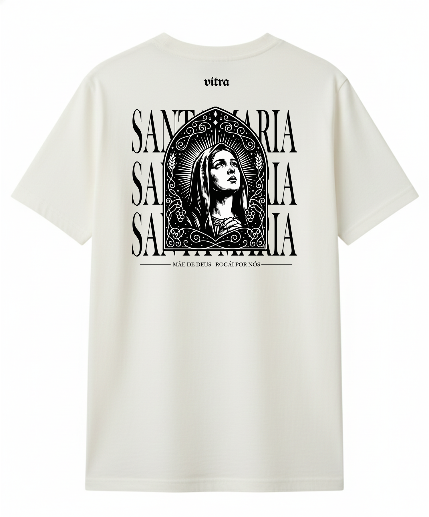 Oversized Premium Vitral - Santa Maria