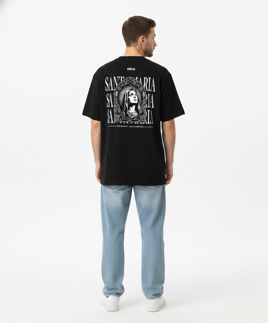 Oversized Premium Vitral - Santa Maria