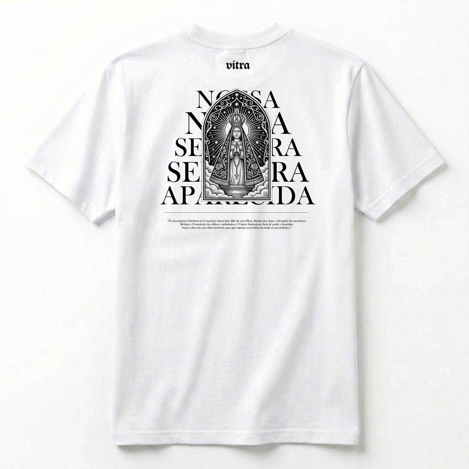 Camiseta Premium Vitral - Nossa Senhora Aparecida