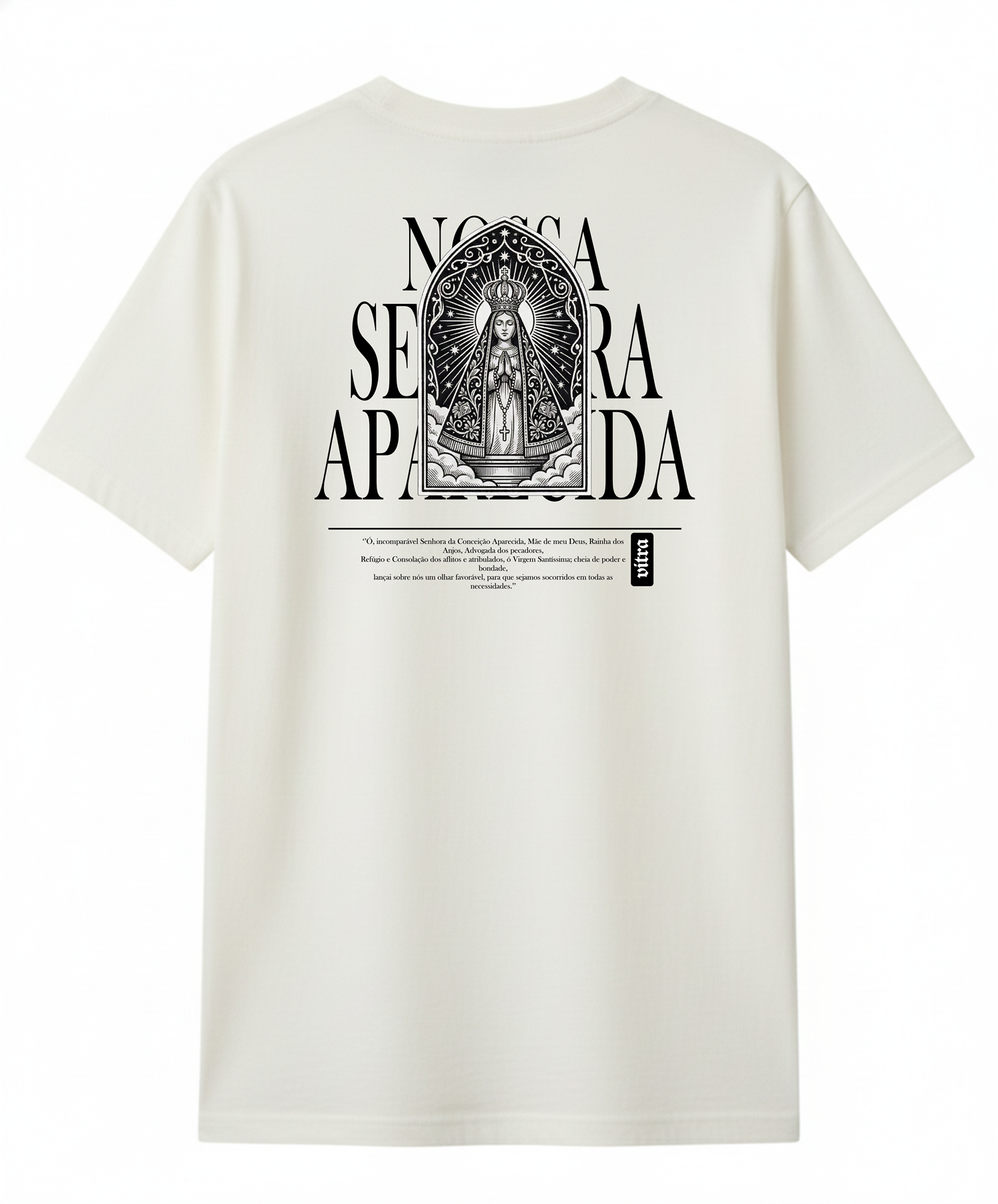 Oversized Premium Vitral - Nossa Senhora Aparecida