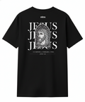 Camiseta Oversized Premium Vitral - Jesus Cristo