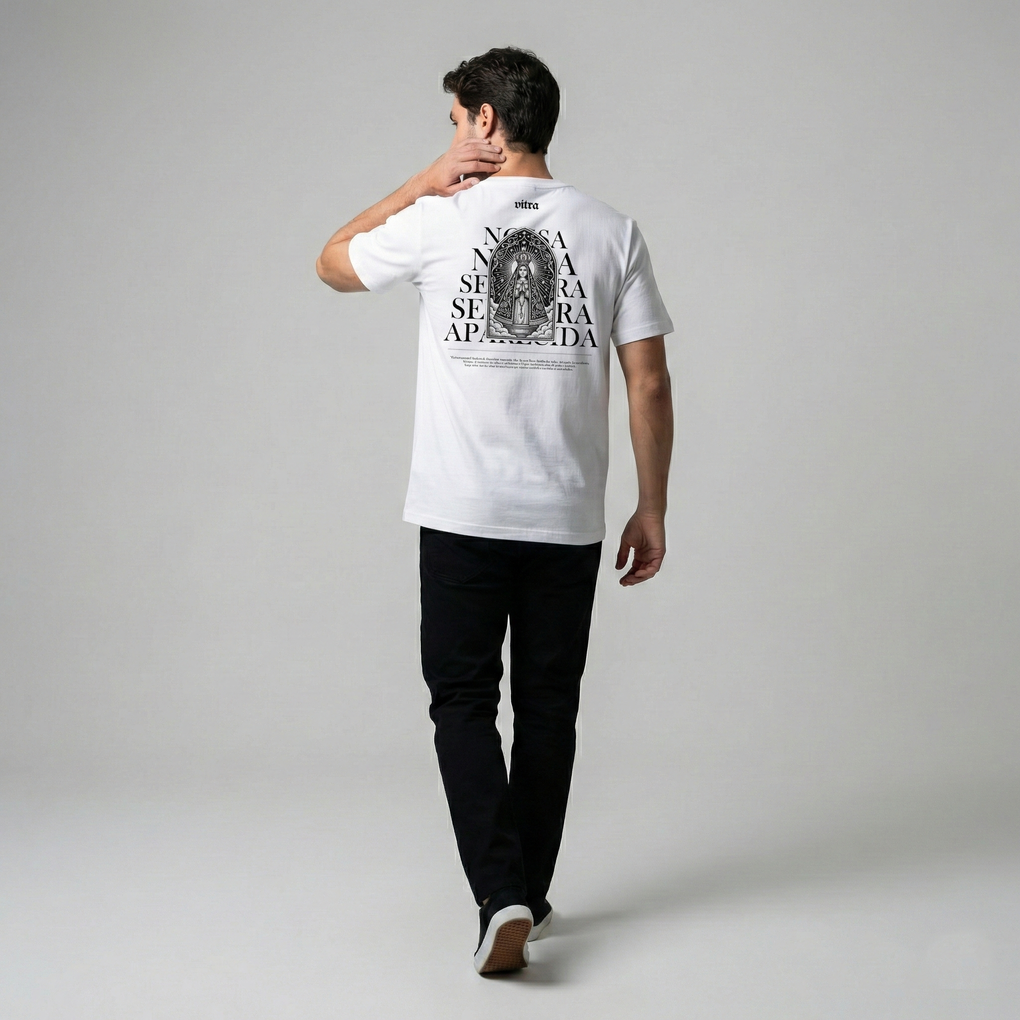 Camiseta Premium Vitral - Nossa Senhora Aparecida