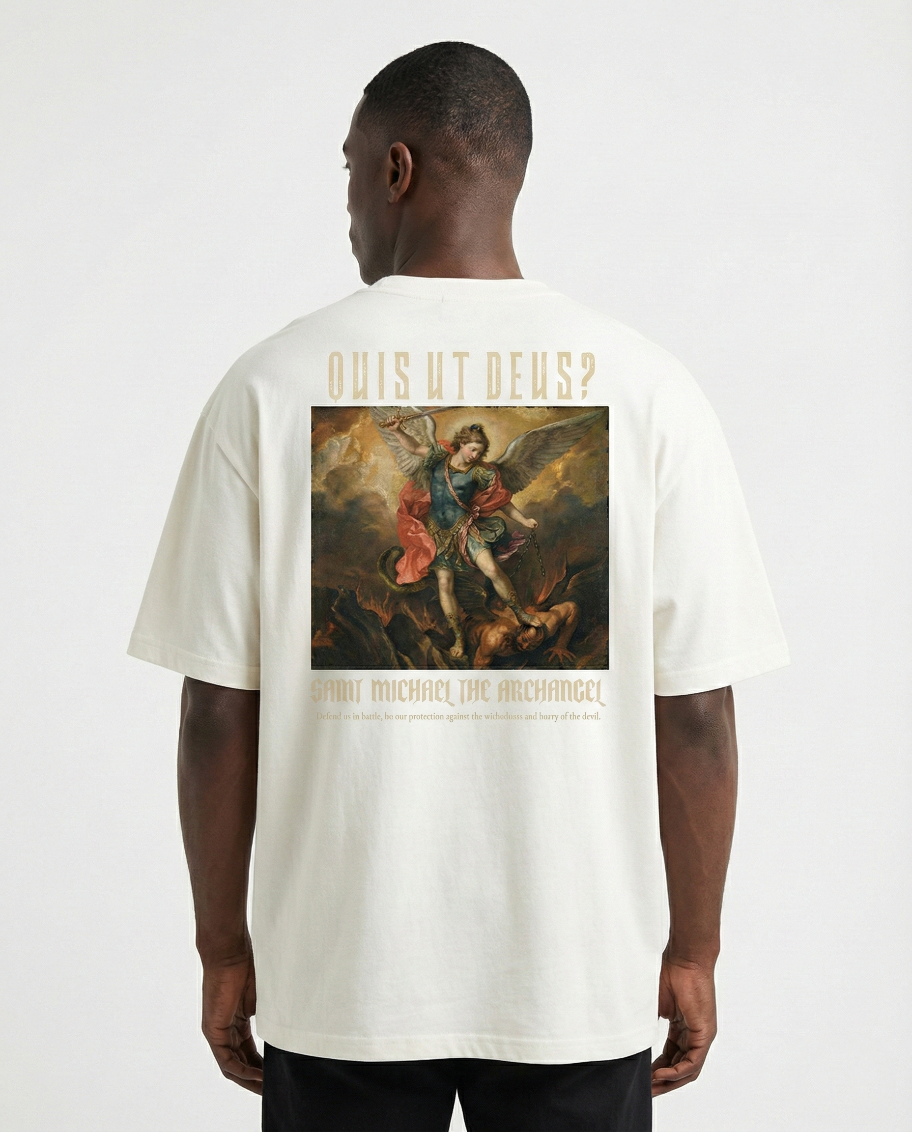 Oversized Premium São Miguel de Arcanjo - Quis Ut Deus?