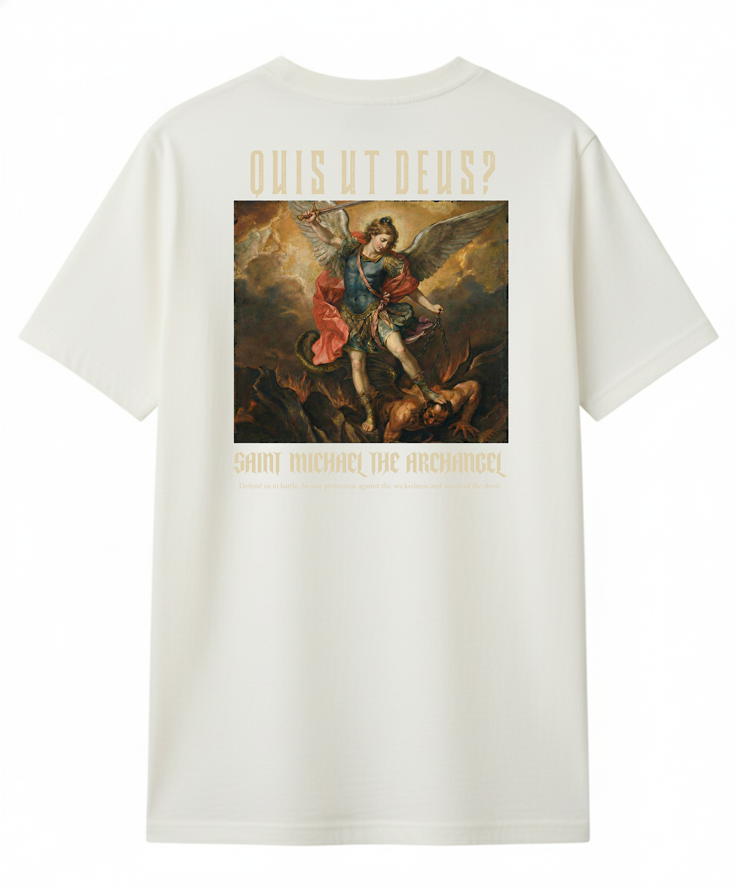 Oversized Premium São Miguel de Arcanjo - Quis Ut Deus?