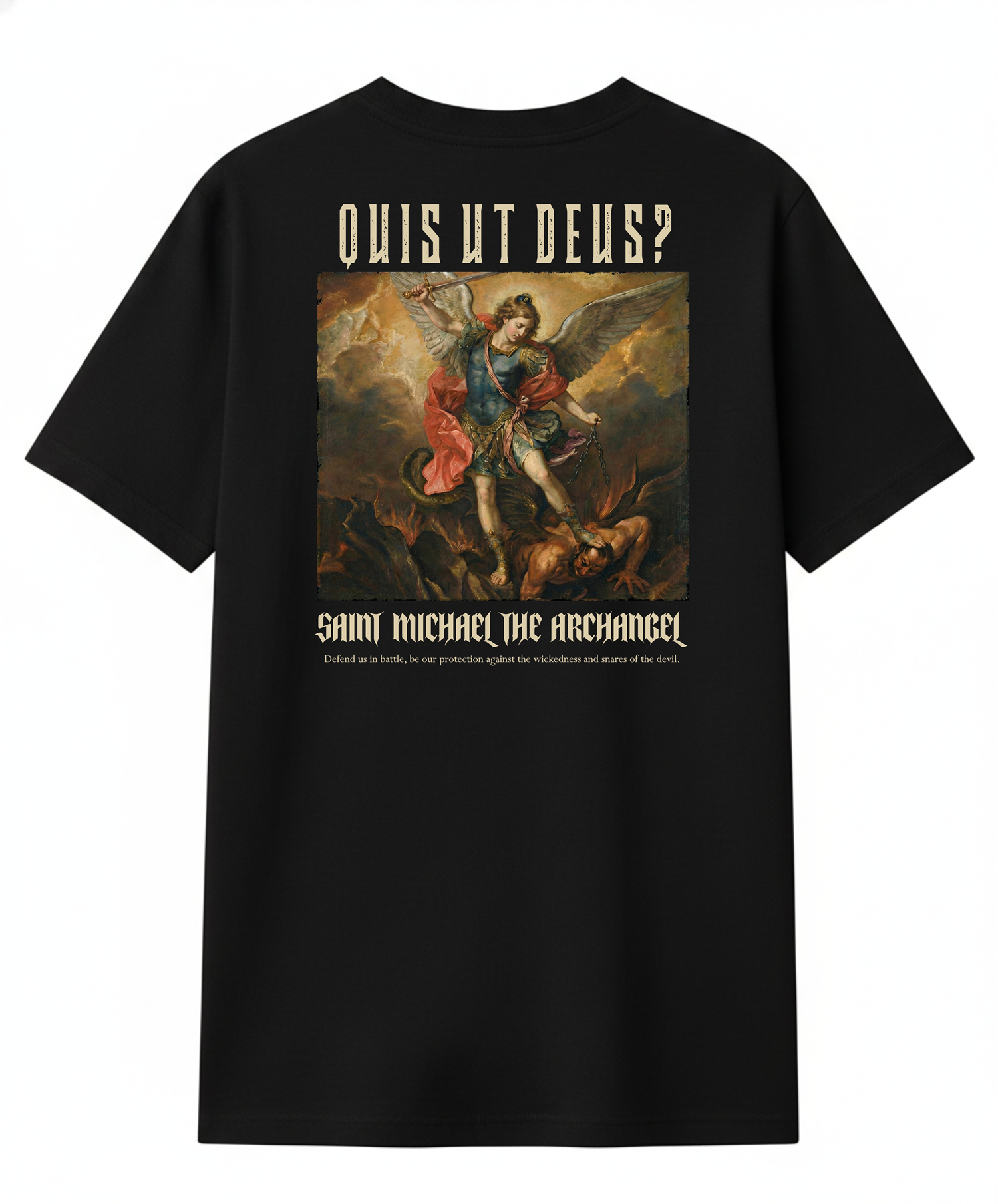 Oversized Premium São Miguel de Arcanjo - Quis Ut Deus?